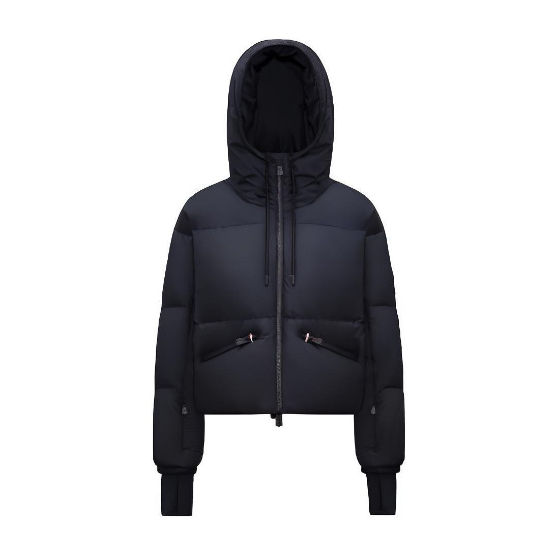 Moncler FW21 Logo Down Jacket Black
