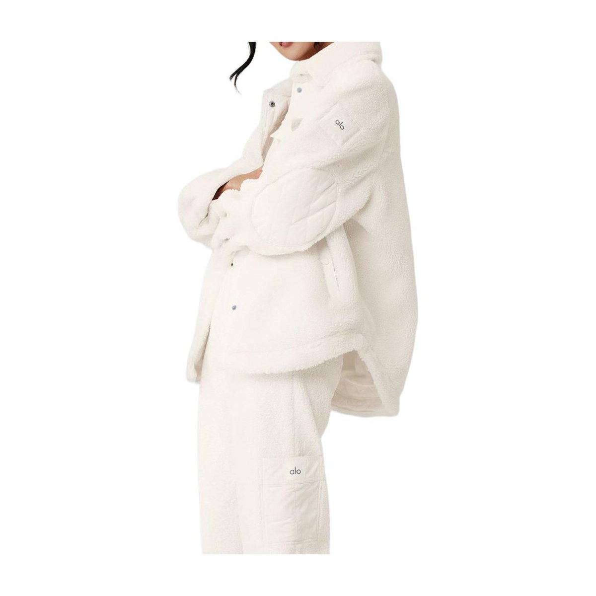 alo yoga Snap Button Oversized Jacket