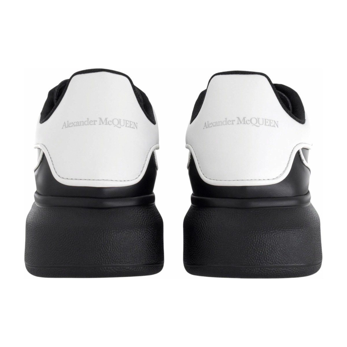 Alexander McQueen Low Top Leather Sneakers Black