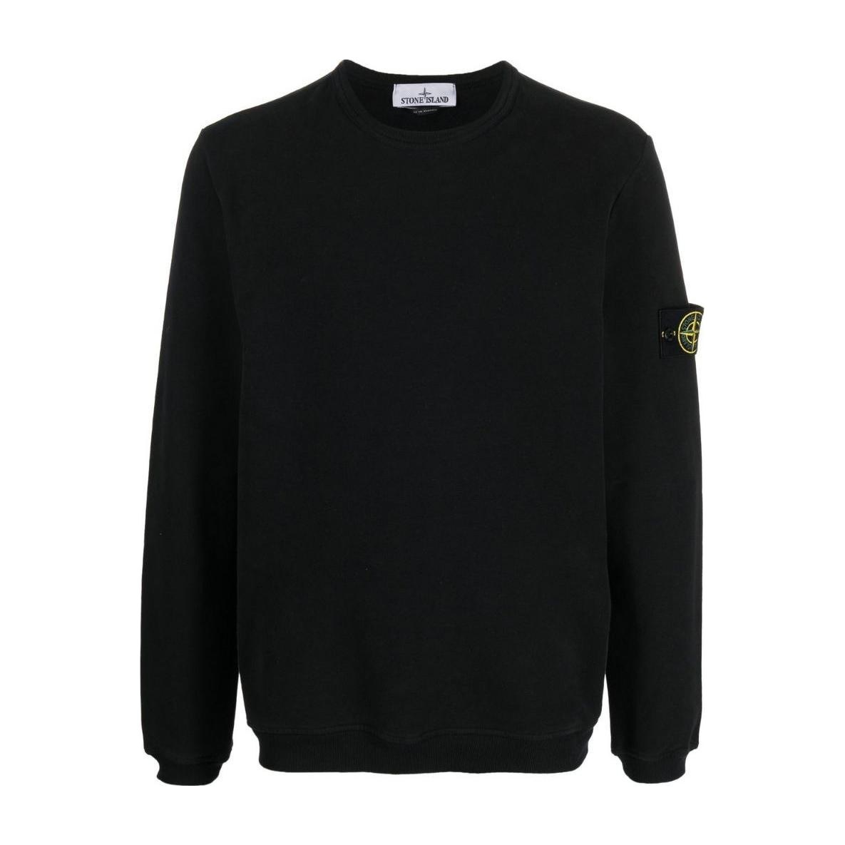 Stone Island Crewneck Sweatshirt Black