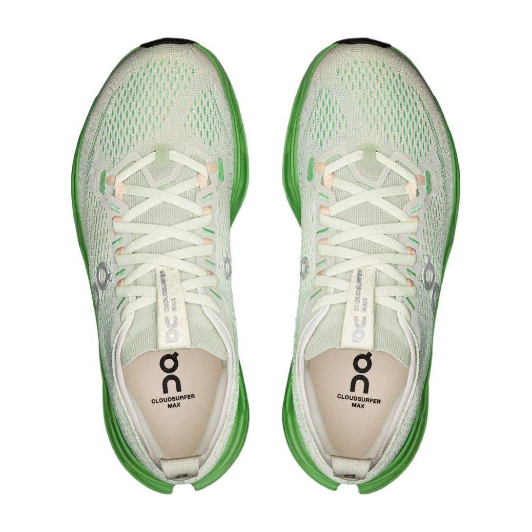 On Cloudsurfer Max White Green