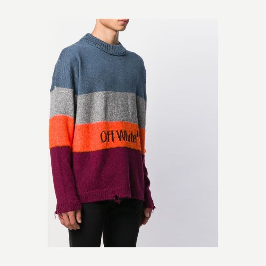 OFF-WHITE FW19 Logo Wool Sweater