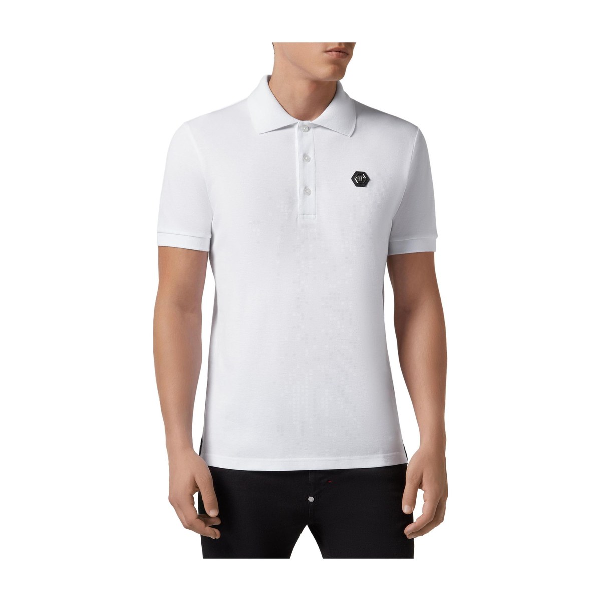 Philipp Plein Polo Shirt White