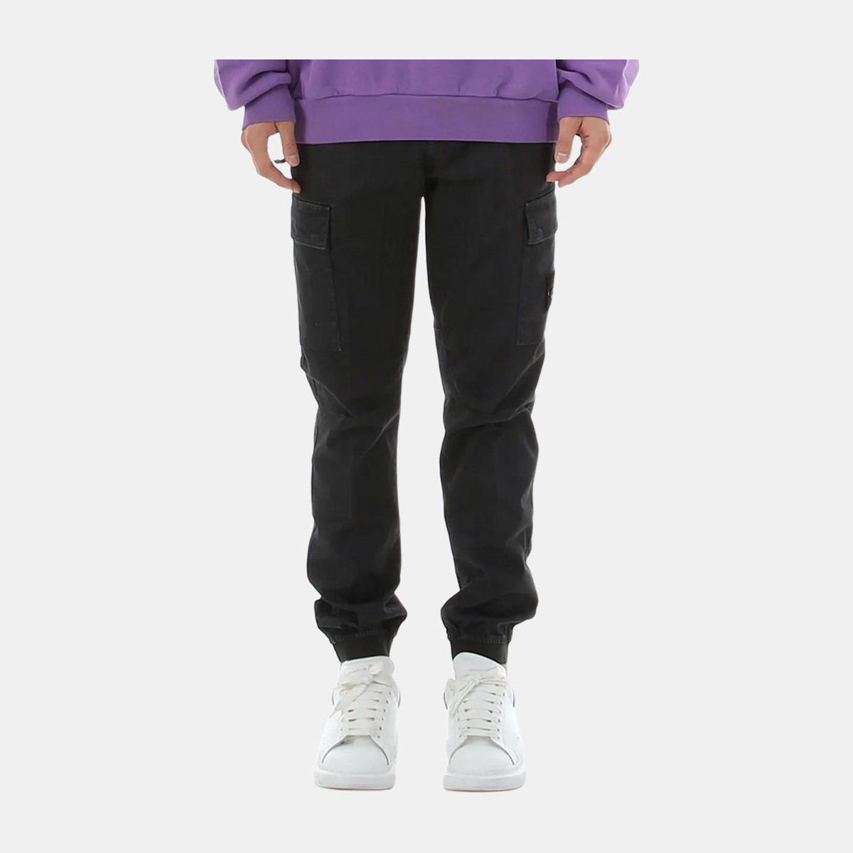 Stone Island FW22 Coal Black Joggers
