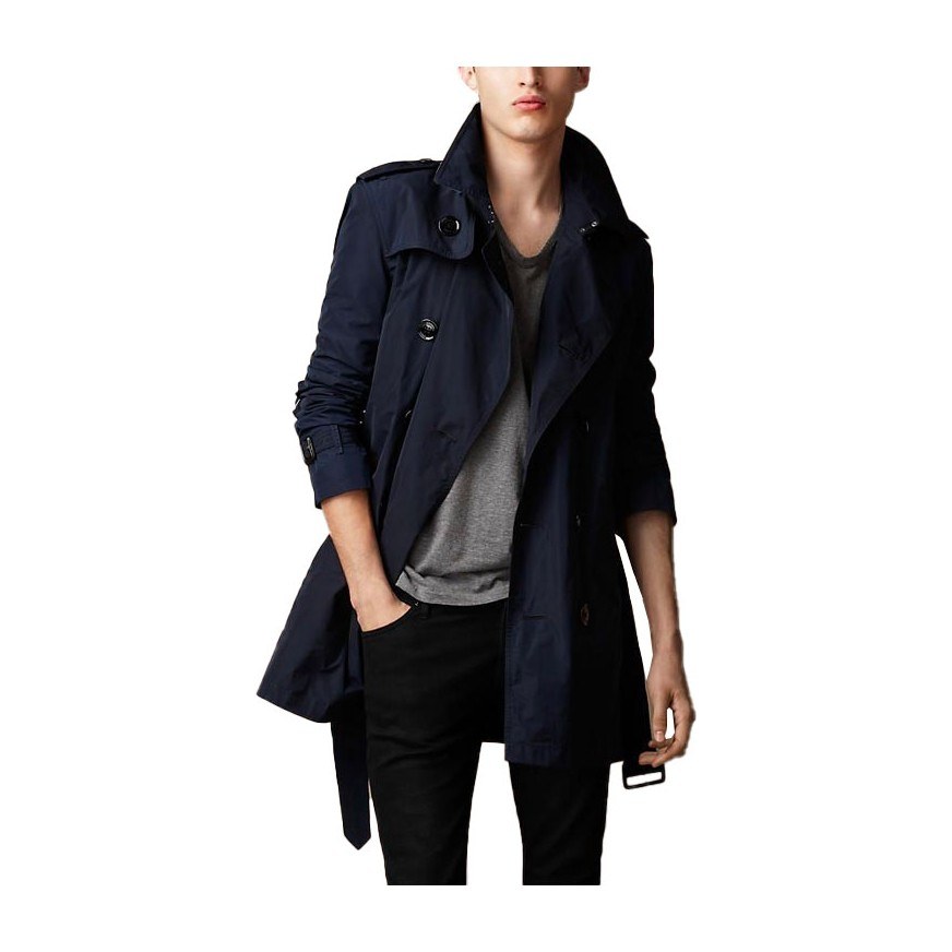 Burberry Trench Coat Navy