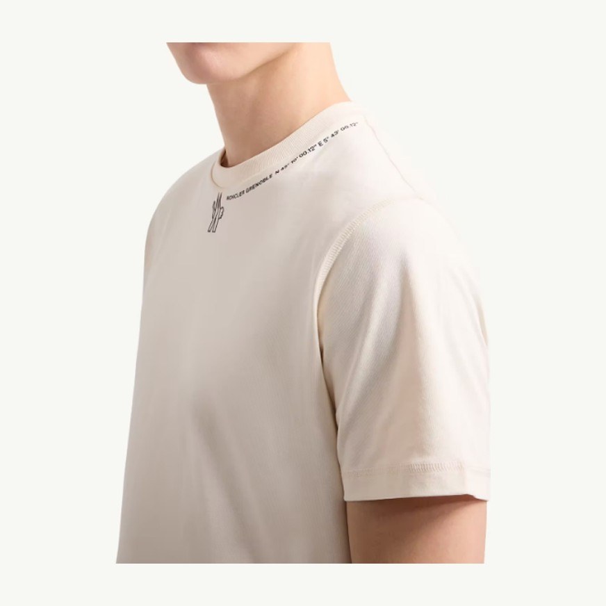 Moncler SS26 Cotton T-Shirt Logo T