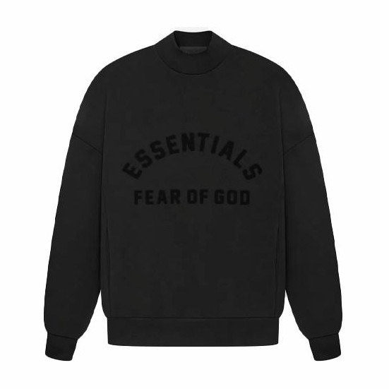 Fear of God Essentials SS23 Crewneck Jet Black
