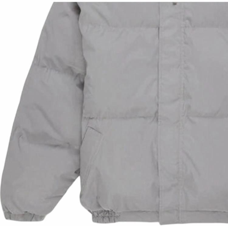 Fear of God Essentials SS20 Puffer Jacket Silver Reflective