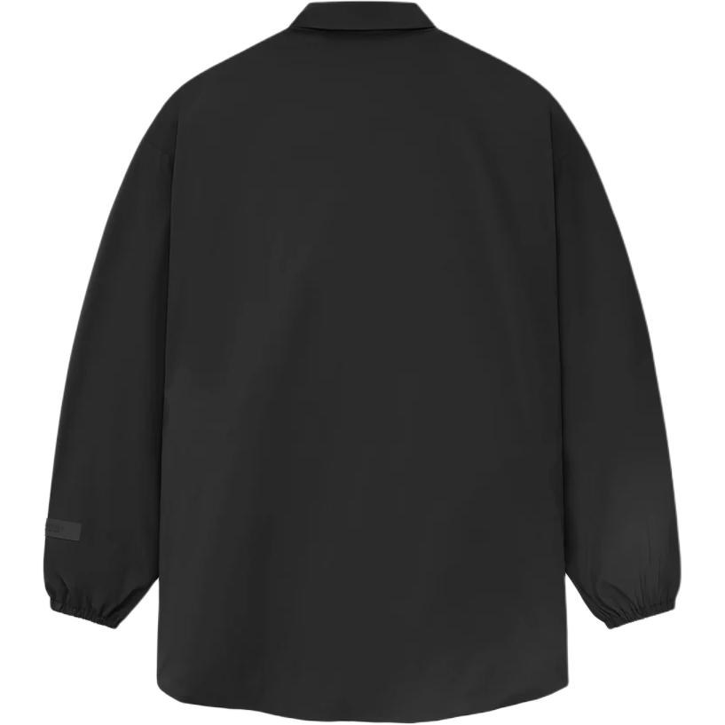Fear of God Essentials Nylon Overshirt Black