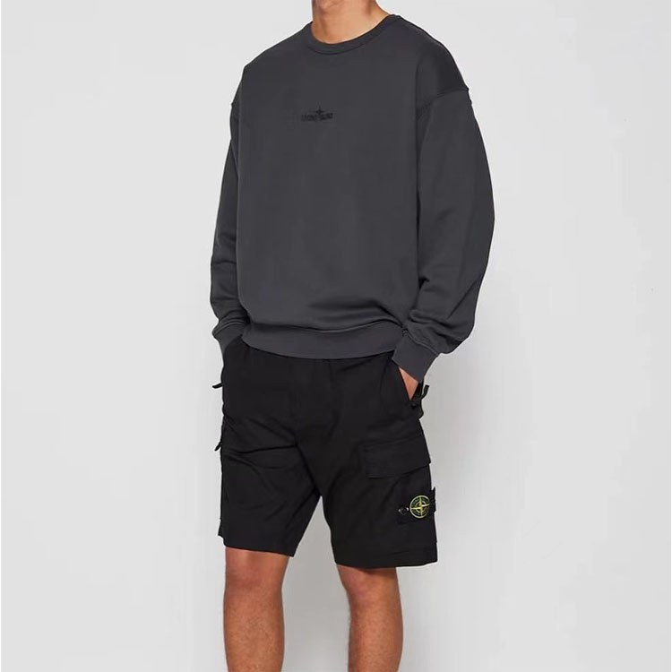 Stone Island SS21 Bermuda Shorts Black