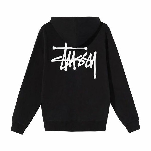 Stussy Logo Zip Hoodie