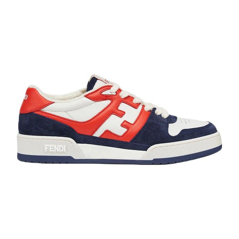 Fendi Match White Blue Red
