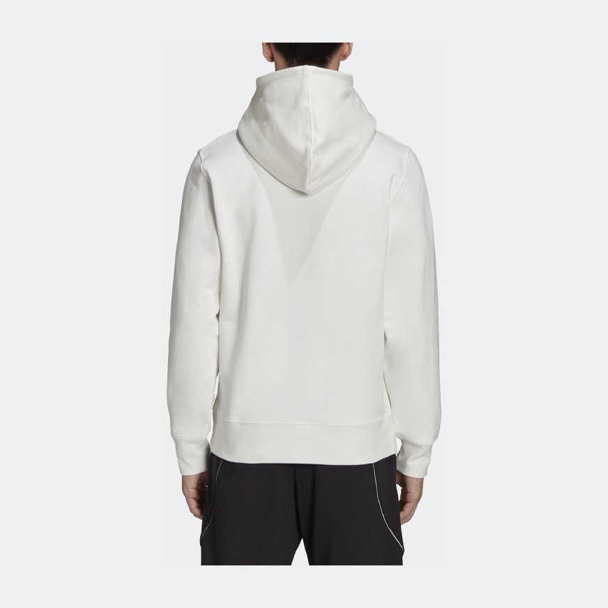 Y-3 Logo Hoodie White