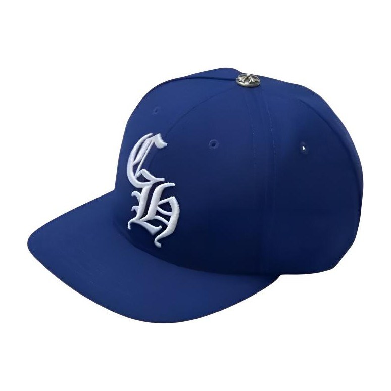 Chrome Hearts Embroidered Baseball Cap Blue Green
