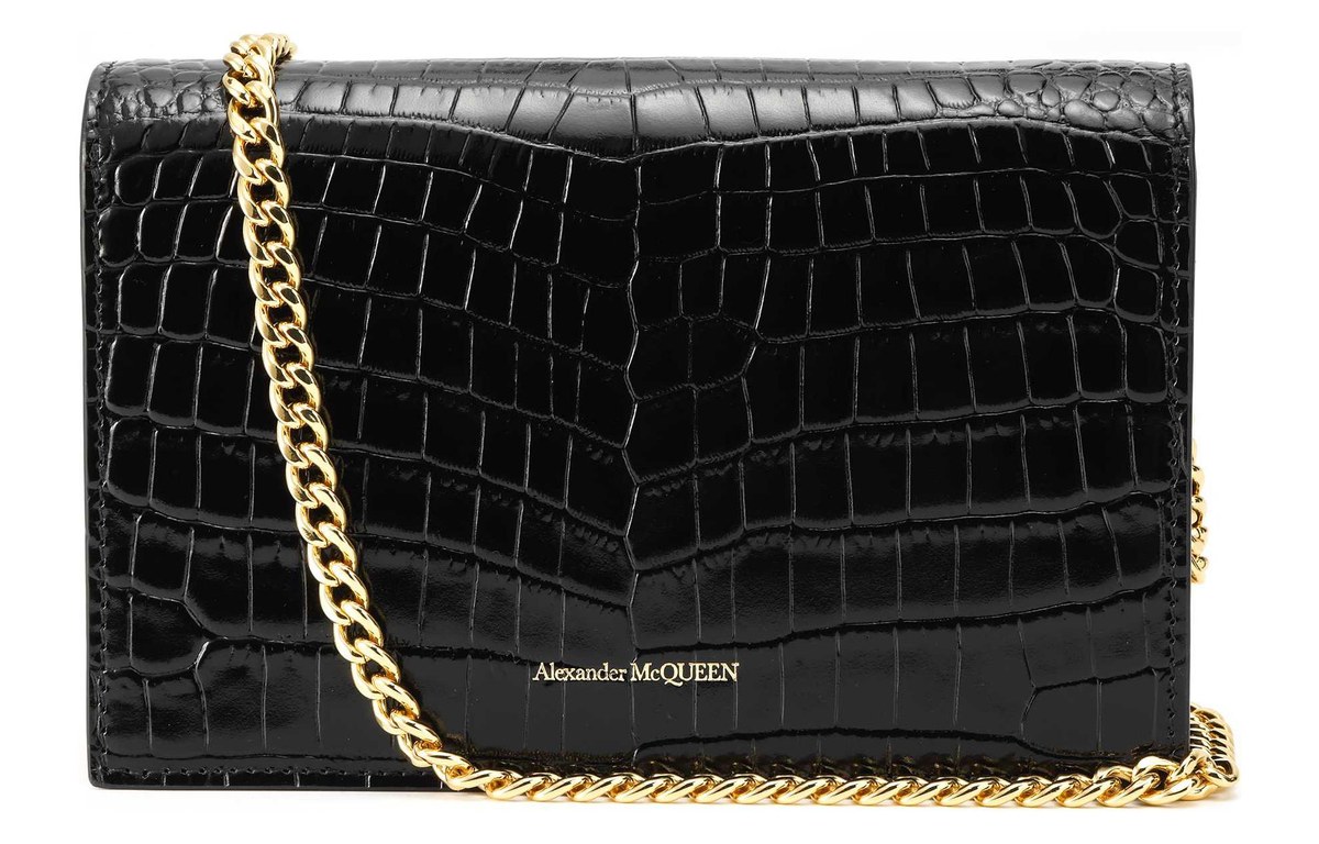 Alexander McQueen McQ Chain Bag Black