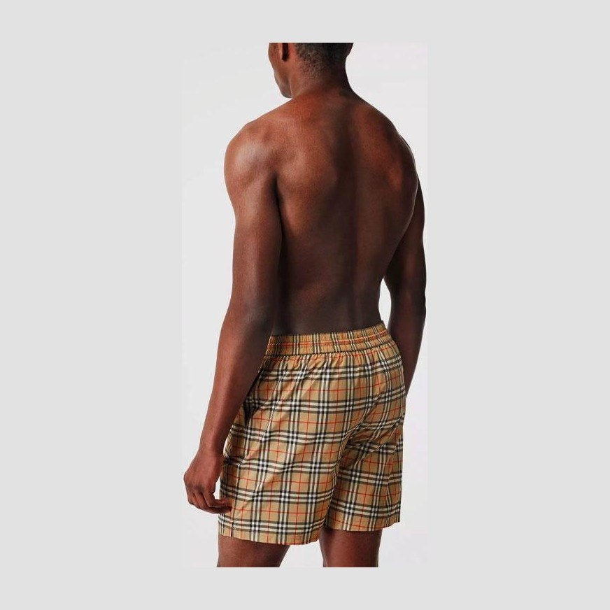 Burberry Classic Check Drawstring Shorts