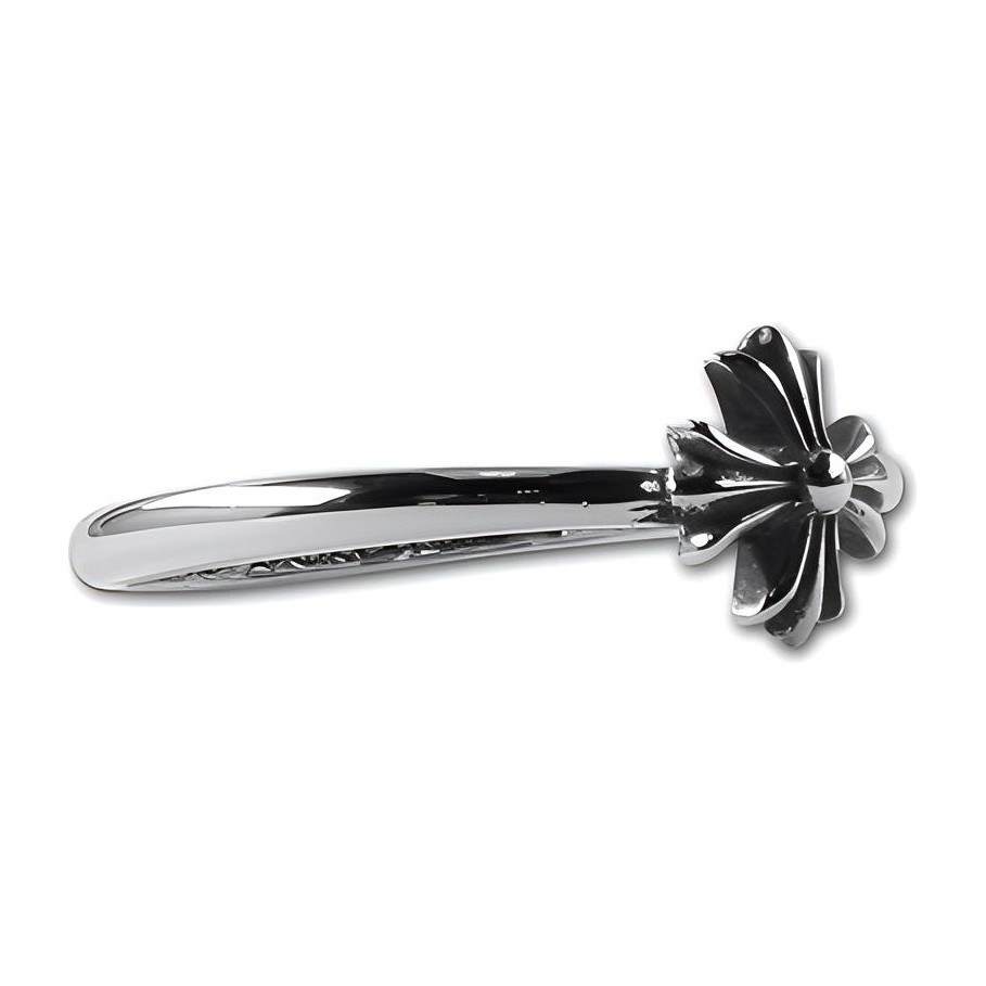 Chrome Hearts Cross Ring Silver