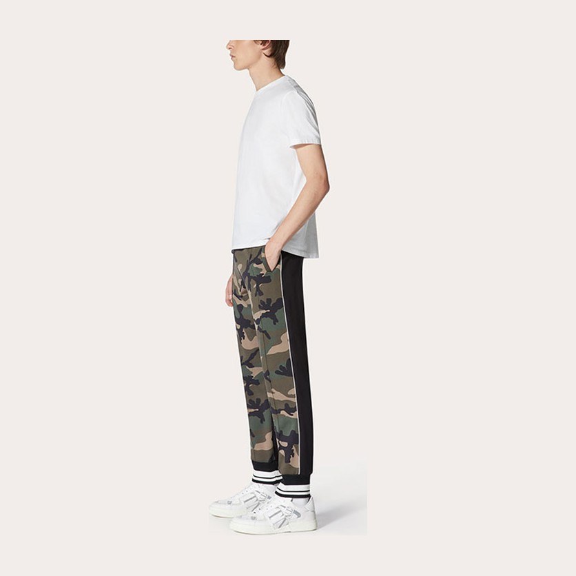 Valentino Camouflage Knit Pants