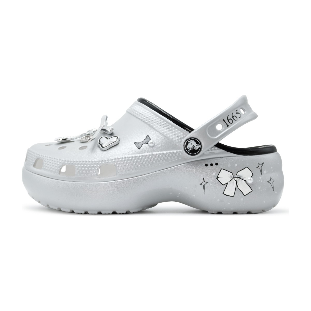 Crocs Classic Clog Ballet Silver