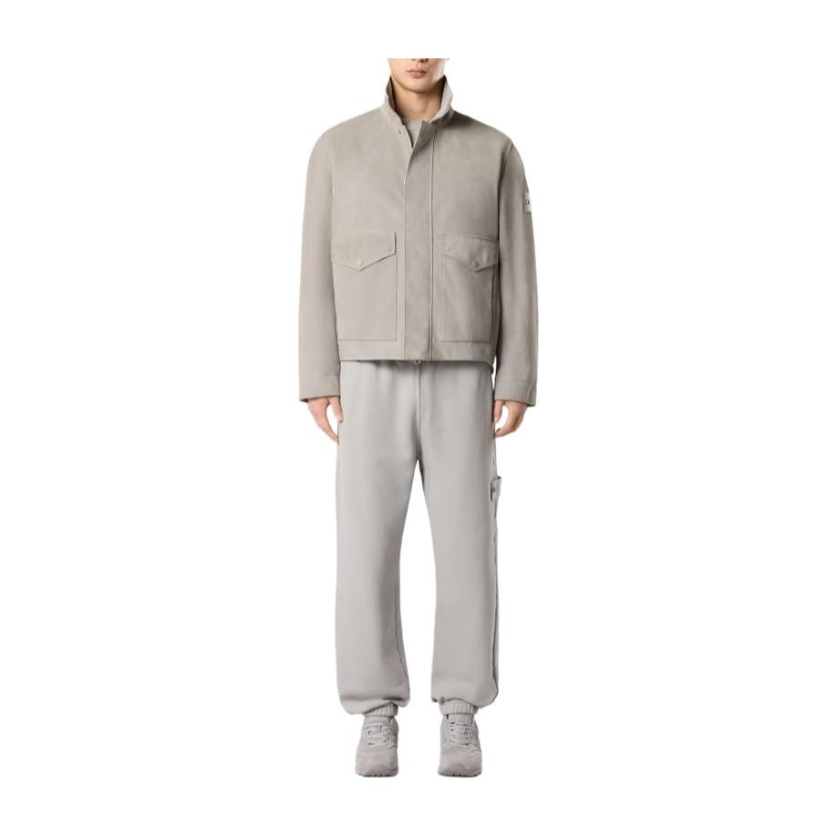 STONE ISLAND SS26 Split Leather_s.I. Ghost
