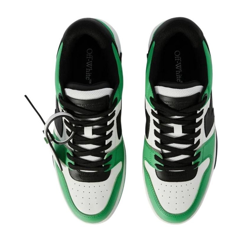 OFF-WHITE Low Top Sneakers Black Green