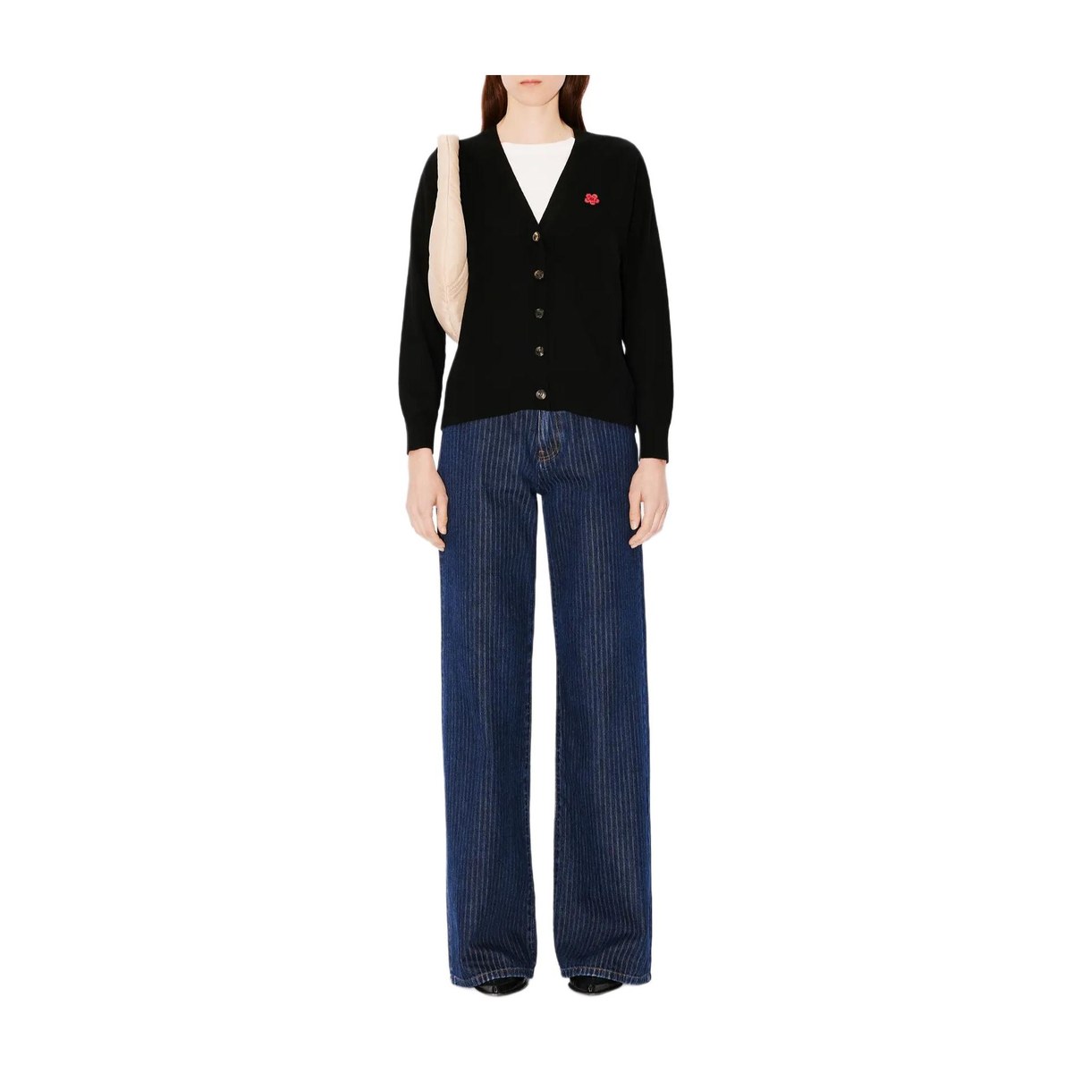 KENZO Floral Embroidered Cardigan