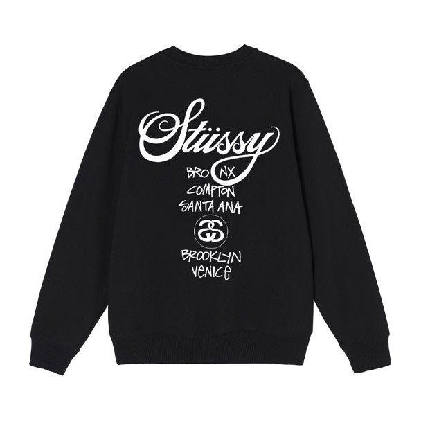 Stussy World Tour Crewneck Sweatshirt