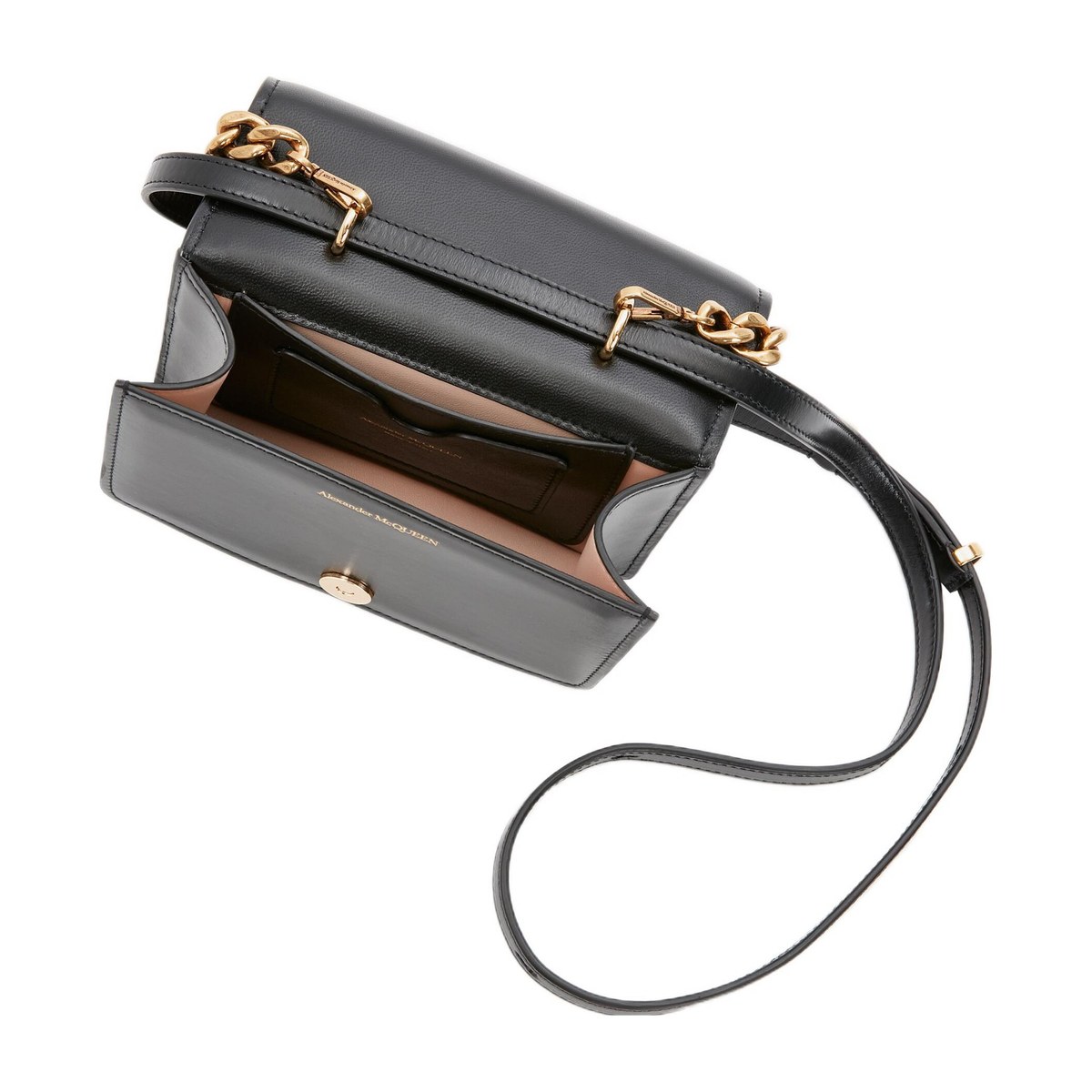 Alexander McQueen Mini Black Bag