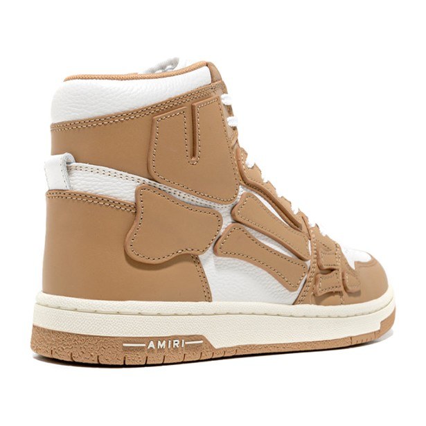 AMIRI Skel-Top Hi Brown
