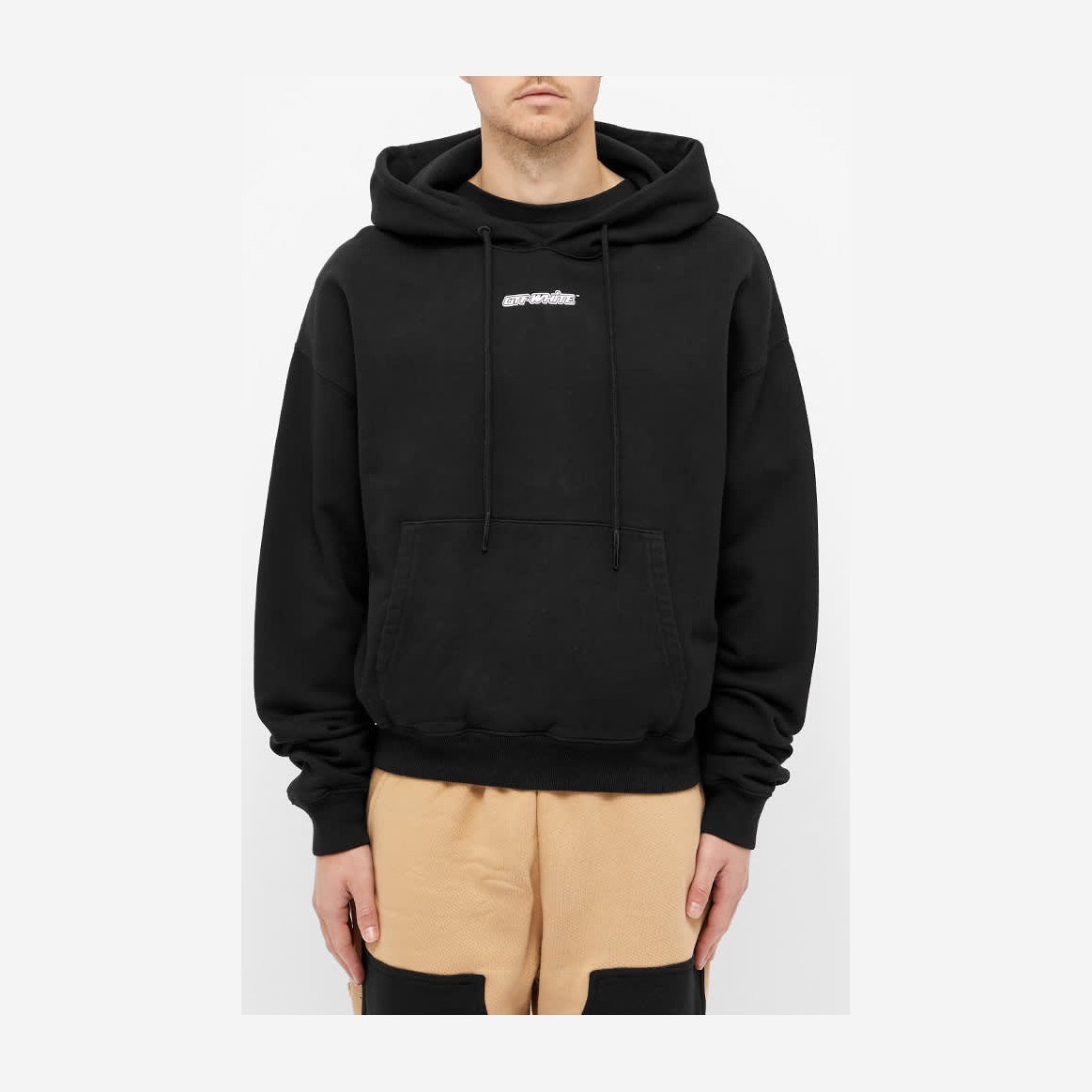 Off-White Marker Arrow Hoodie Black