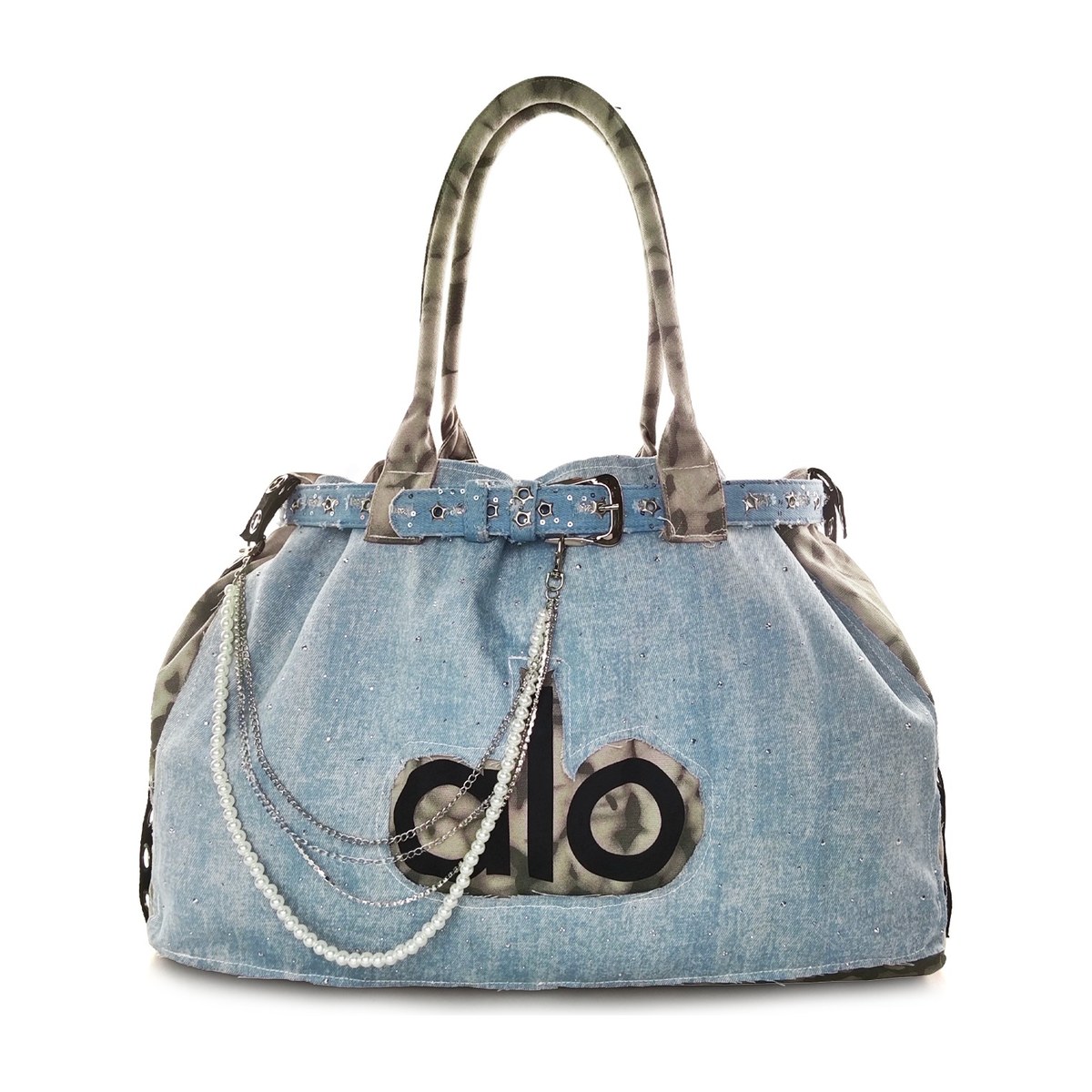 alo yoga TCO Galaxy Denim Tote Bag