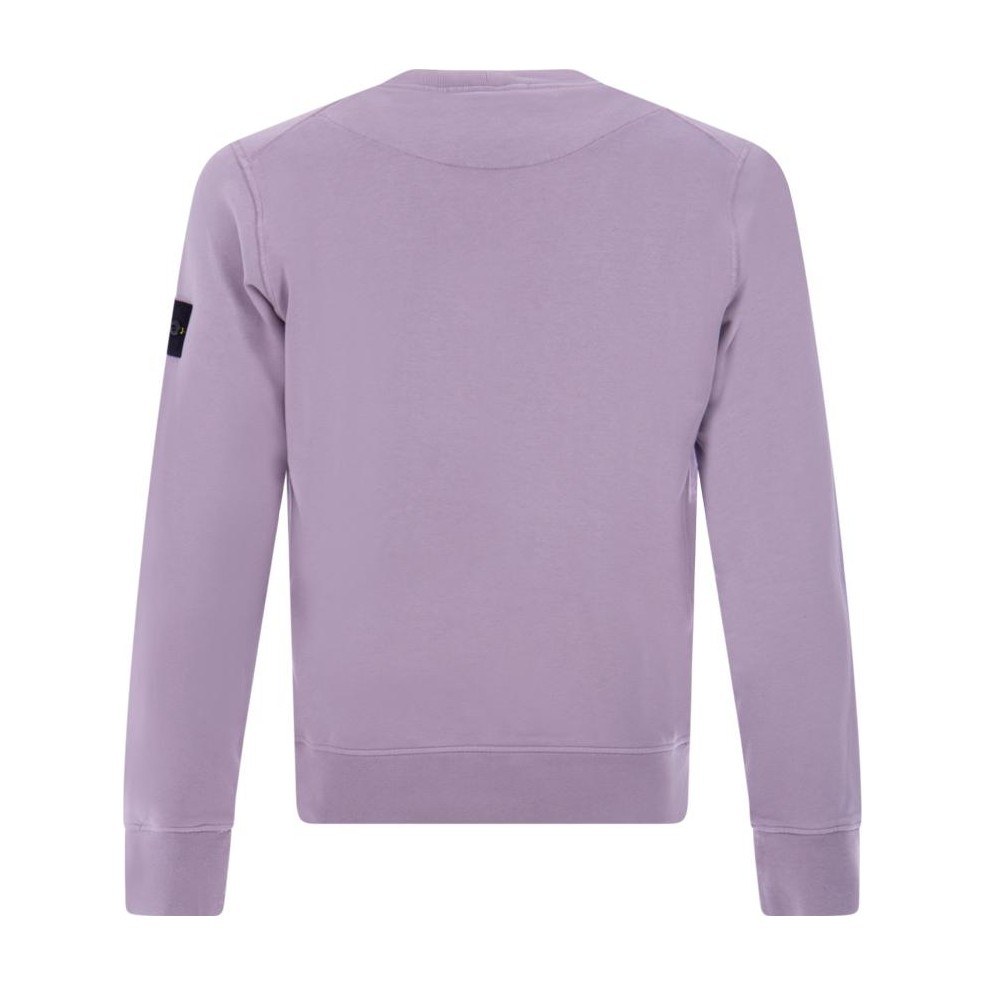 Stone Island Crewneck Sweatshirt Purple