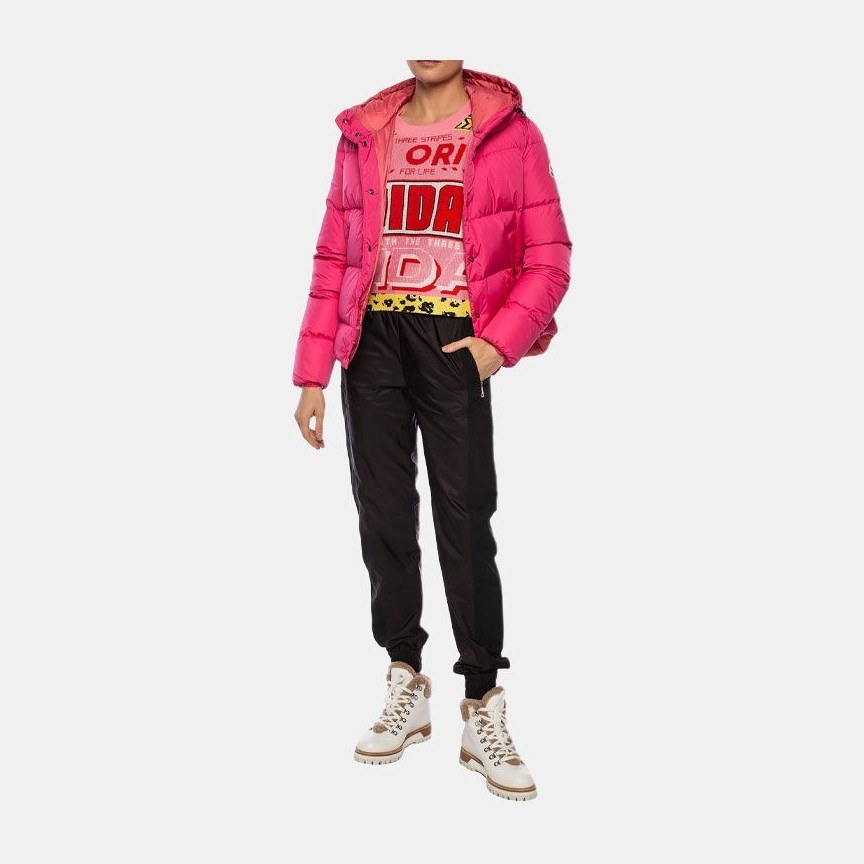 Moncler Lena Quilted Down Jacket Pink