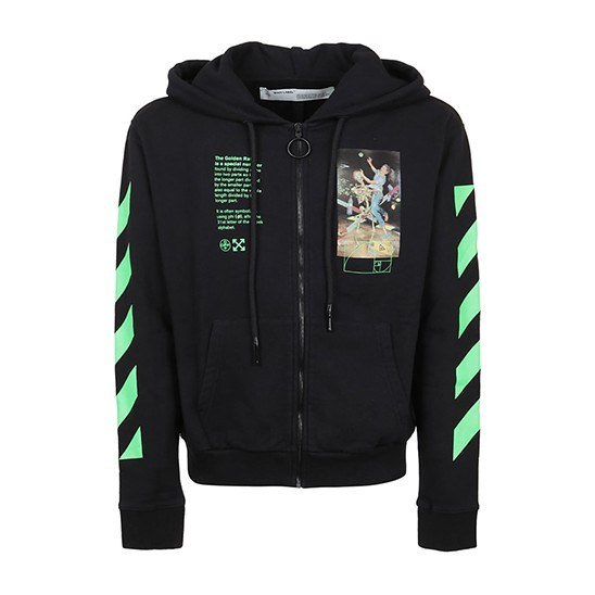 OFF-WHITE SS20 Graphic Print Hoodie