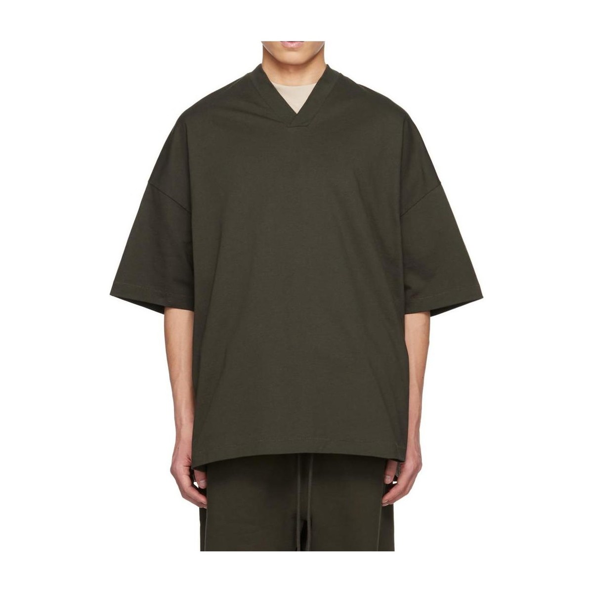 Fear of God Essentials SS24 V-Neck Tshirt Ink