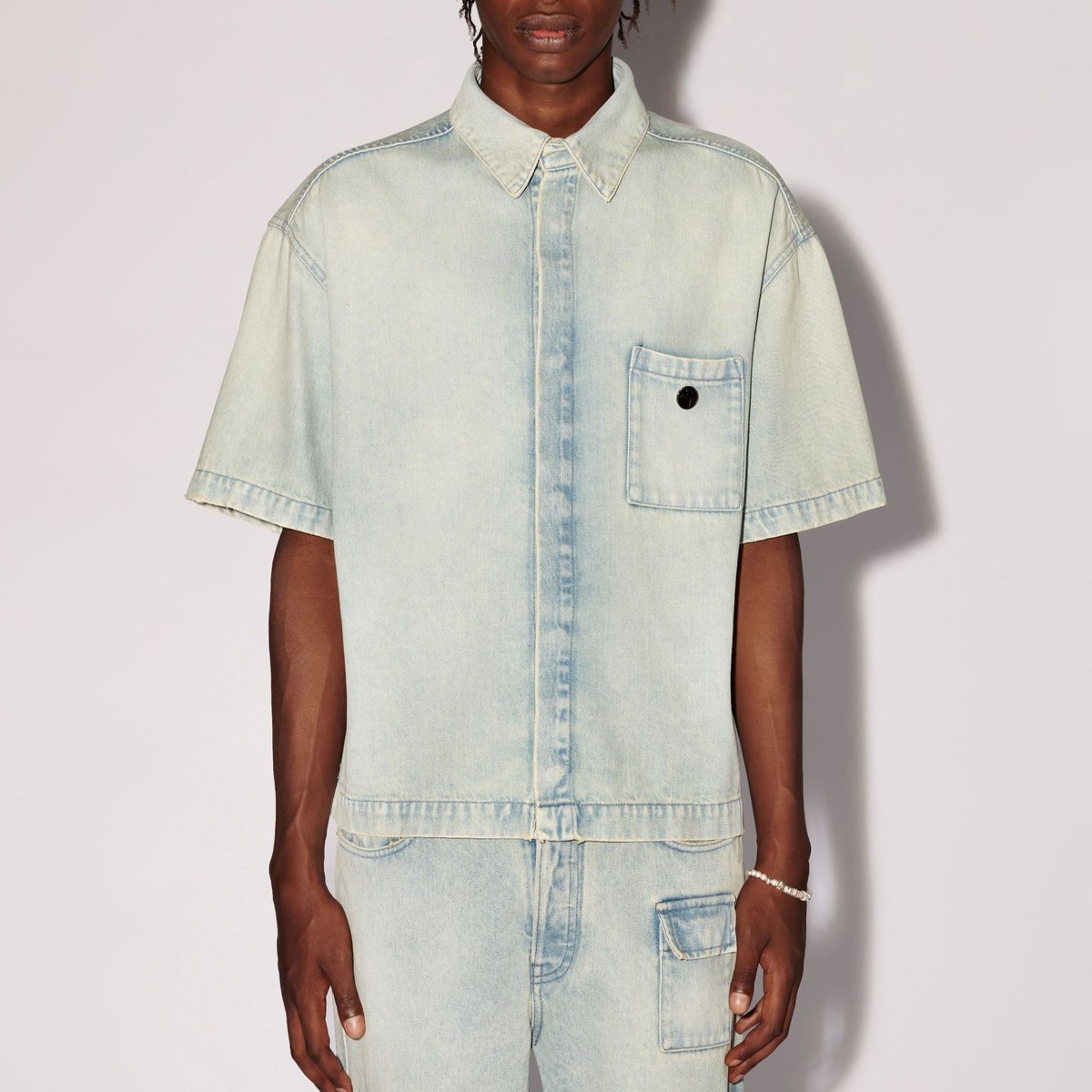 AMBUSH Denim Short Sleeve Shirt