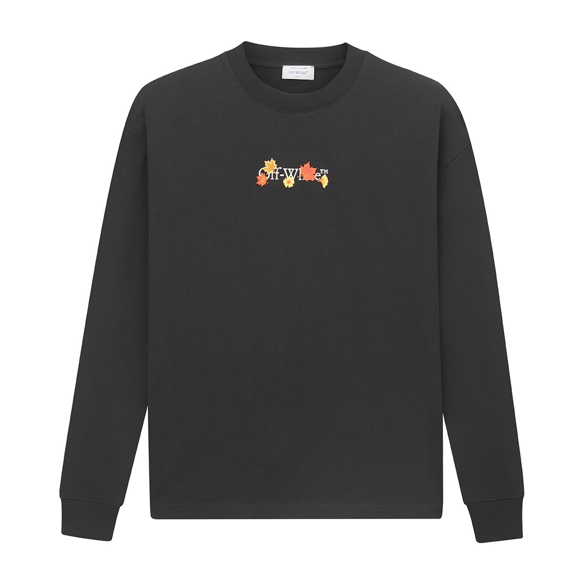 OFF-WHITE Maple Embroidery Long Sleeve Tee
