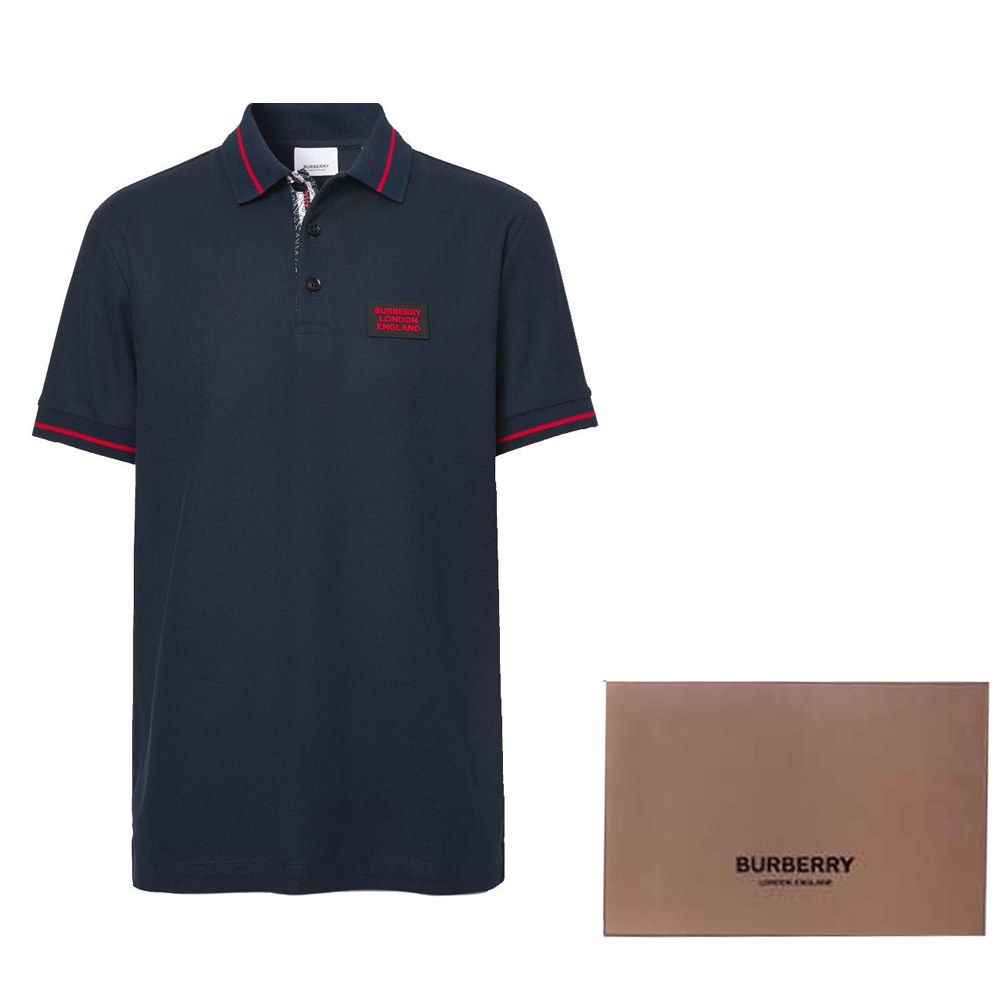 Burberry Polo Shirt Navy