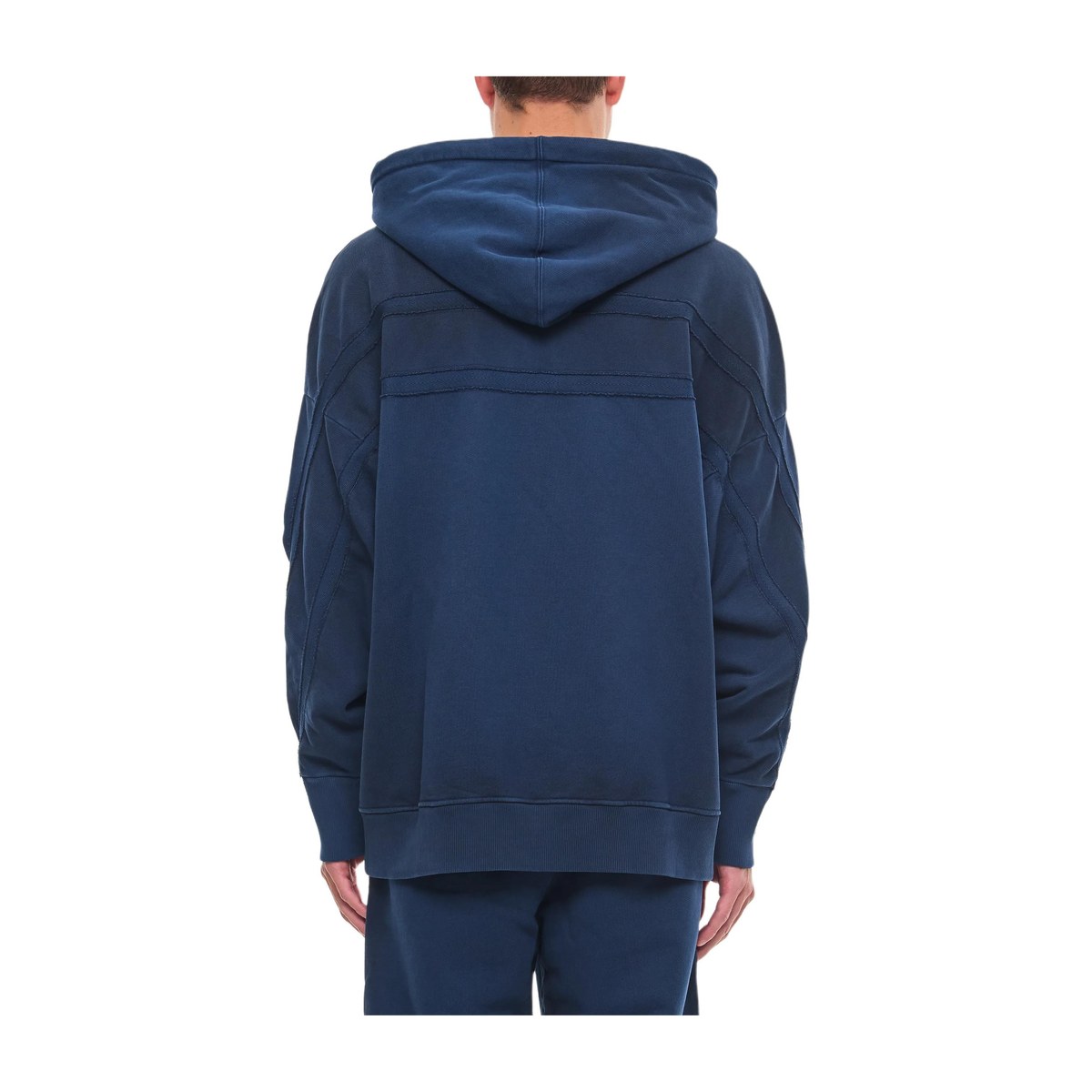 Fendi Logo Gradient Sweatshirt Blue