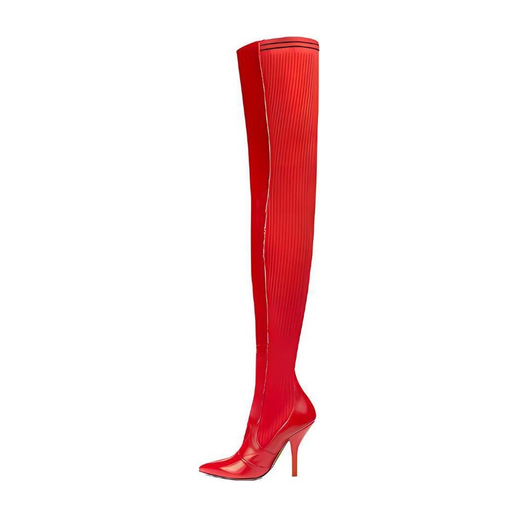 Fendi High Boots Red