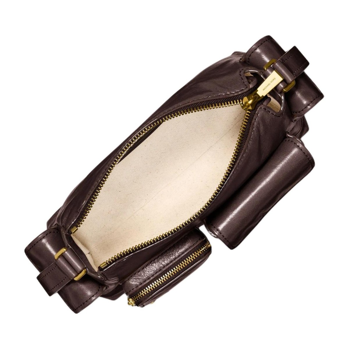 Michael Kors MK Dakota Small Shoulder Bag Chocolate