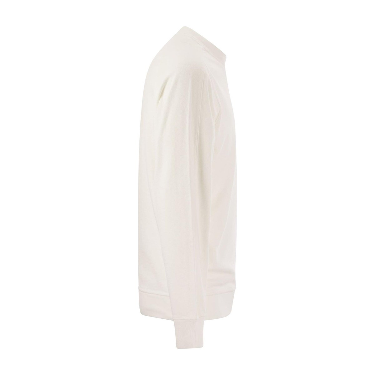 Stone Island SS24 White Sweatshirt