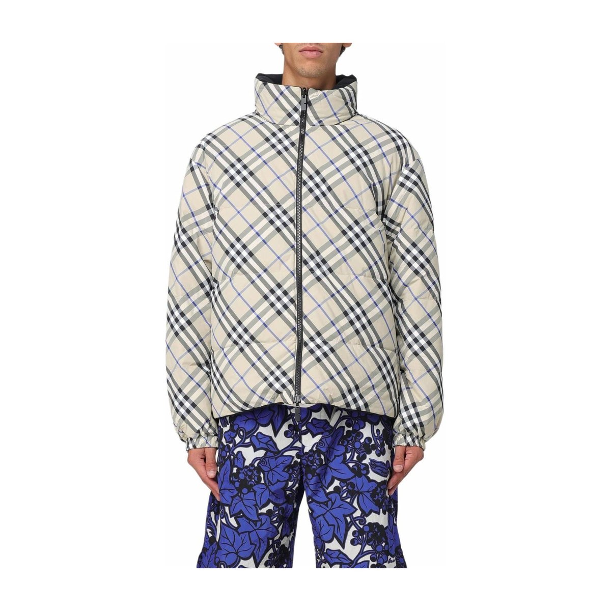 Burberry Reversible Hooded Jacket Beige