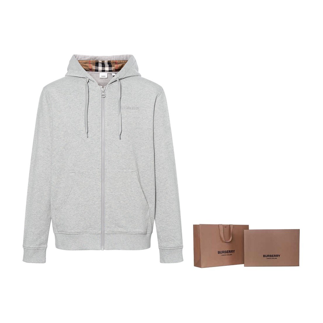 Burberry Hoodie Grey