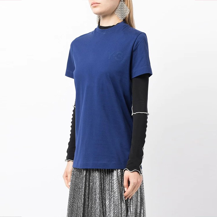 Y-3 Logo T-Shirt Blue