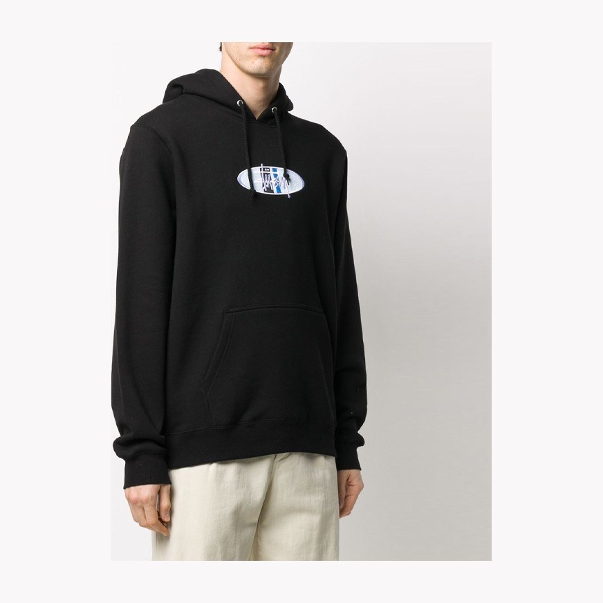 Stussy 2 Bar Hoodle Logo Hoodie
