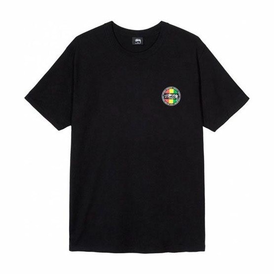 Stussy Surf Dot Tee Black