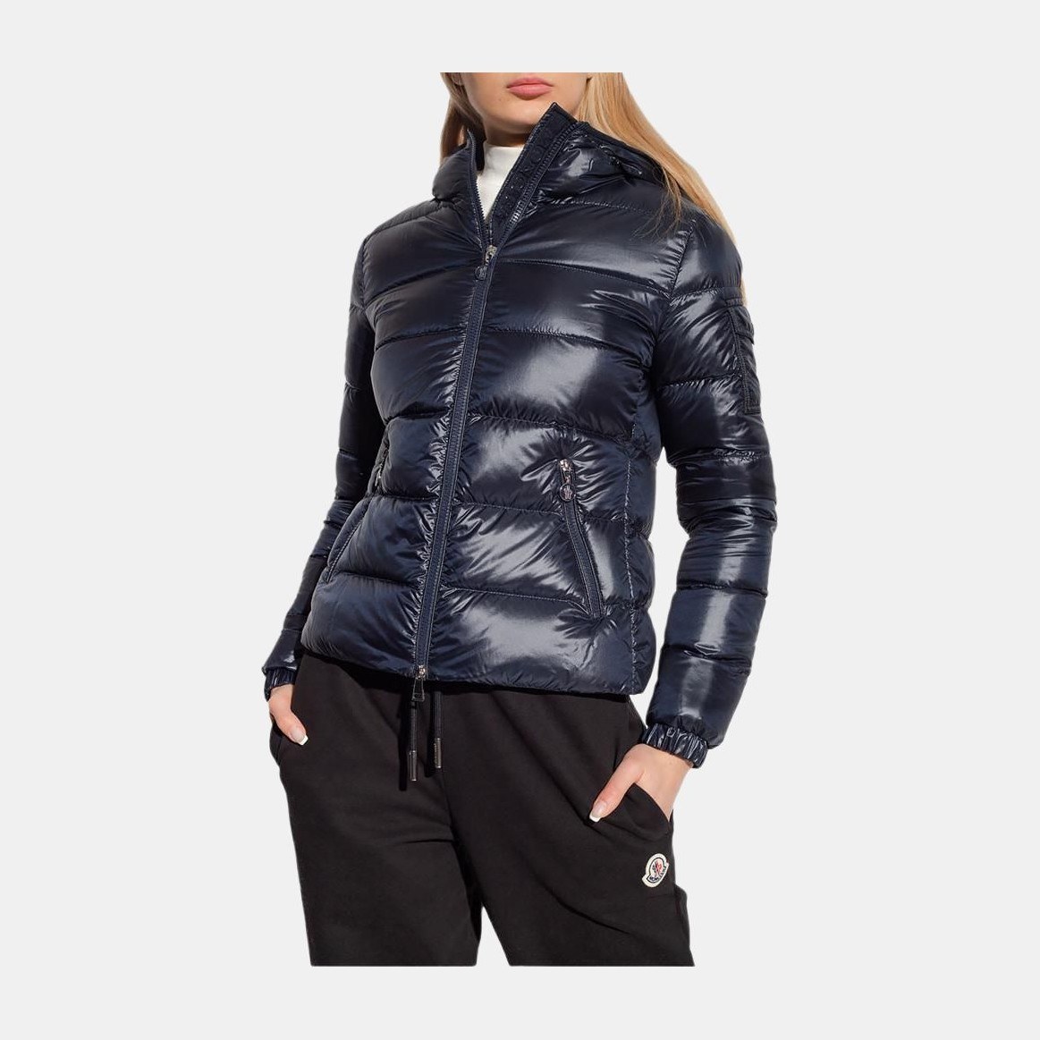 Moncler SS23 Quilted Down Jacket Blue