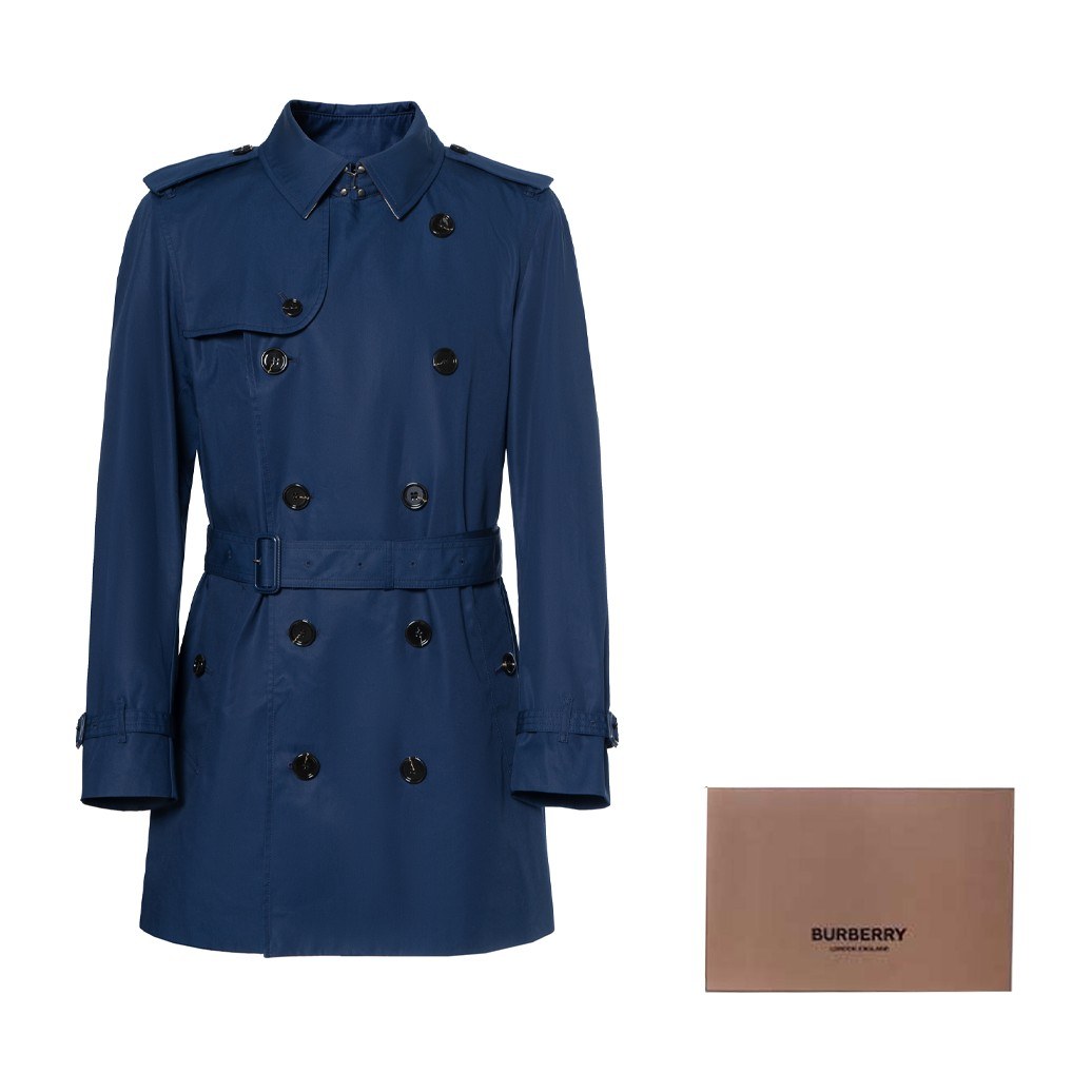 Burberry SS25 Blue Trench Coat