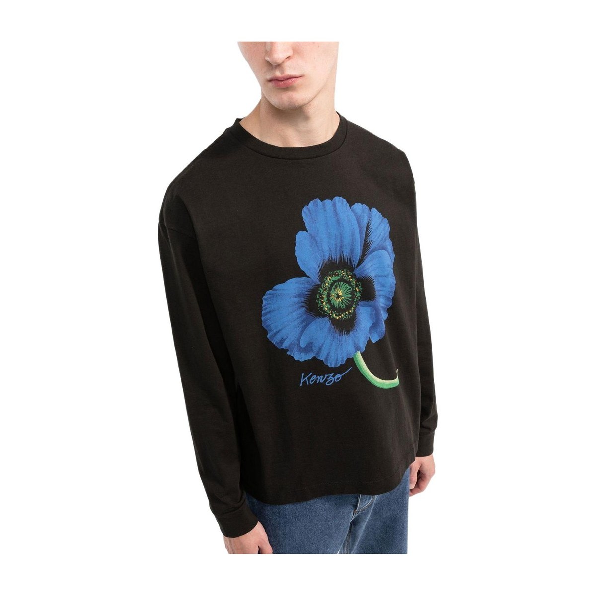 KENZO x Nigo Poppy Series Long Sleeve T-Shirt Black